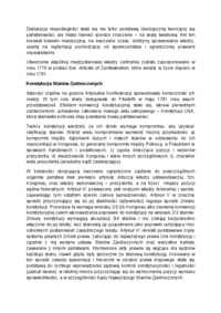 Ustrój polityczny Stanów Zjednoczonych Ameryki-opracowanie
