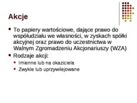 Rynek kapitałowy, Warszawska Giełda Papierów Wartościowych-prezentacja