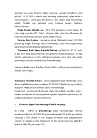 Ewolucja systemu II RP-opracowanie