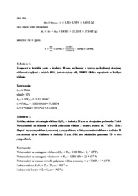 Zadania i rozwiązania - Kompozyty