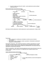 Proces produkcyjny i jego struktura-opracowanie