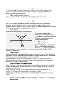 Opracowanie zagadnień na egzamin - Fala