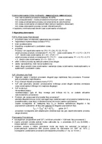 Procesy-zagadnienia planowania