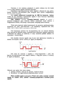 Przekształcanie sygnałów binarnych-opracowanie