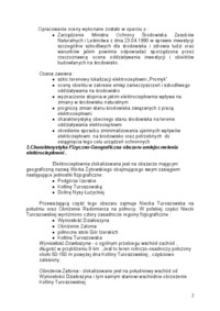 Oceny oddziaływania elektrociepłowni na środowisko-projekt