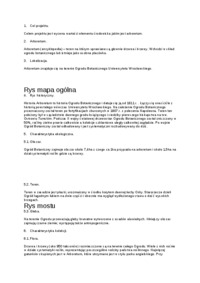 Wycena wartości elementów środowiska-projekt