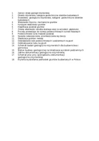 Podstawy geologii-zagadnienia