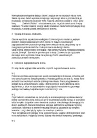 Zagospodarowanie terenów pogórniczych, kopalnia diabazu-projekt