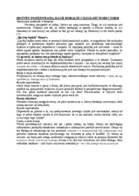 motywy-postepowania-racje-moralne-opracowanie