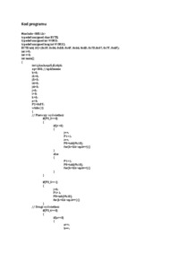 Obsługa wyświetlacza siedmiosegmentowego-opracowanie