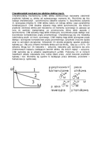 Charakterystyki mechaniczne silników elektrycznych-opracowanie