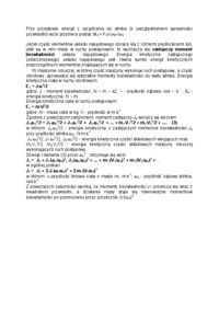 sprowadzenie-momentow-mechanicznych-sil-oporowych-do-predkosci-walu-silnika-opracowanie