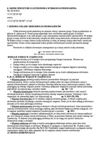 Chemia-opracowane pytań