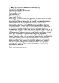 Obieg wody w przyrodzie-opracowanie