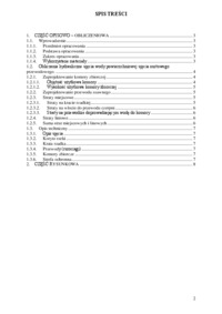 Projekt koncepcyjny ujęcia wody powierzchniowej-opracowanie