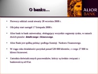 cechy usług i cechy marketingu usług na przykładzie Alior banku