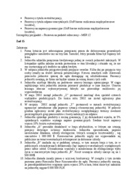 MSR 37 Rezerwy, zobowiązania warunkowe i aktywa warunkowe- opracowanie