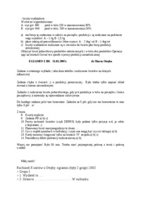 Pytania egzaminacyjne - Wydatek