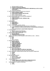 Pytania egzaminacyjne z odpowiedziami - Instytucje kredytowe