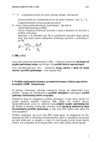 model-capm-opracowanie