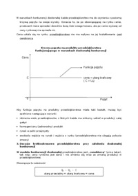 konkurencja doskonała i monopol