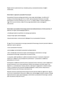 Standardy sprawozdawczości finansowej- wykład 4