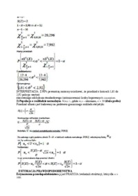 Estymacja wariancji- wykład 5