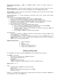 Ekonometryczna teoria prognoz- wykład 7