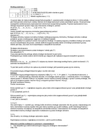 Teoria gier- wykład 1