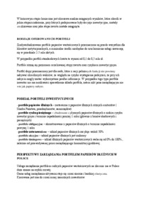 Finanse i bankowość- ćwiczenia 6