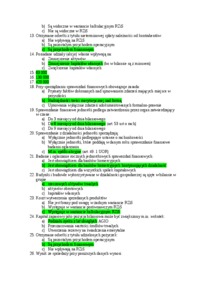Pytania testowe z egzaminu