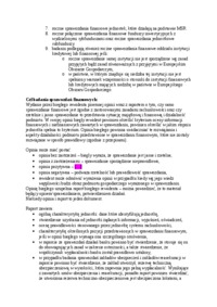 RAPORT ZARZĄDU, ZASADY FUNKCJONOWANIA KONT GOSPODARCZYCH, PLAN KONT, BADANIE I OGŁASZANIE SPRAWOZDAŃ FINANSOWYCH