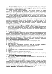 Wymagania wobec decyzji wykład