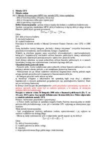 Rodzaje deficytu budżetowego