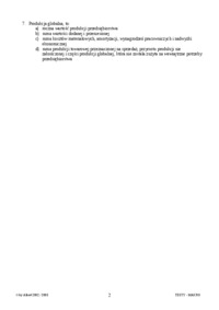 Test z makroekonomii