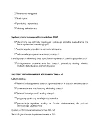 Systemy informatyczne - wykład