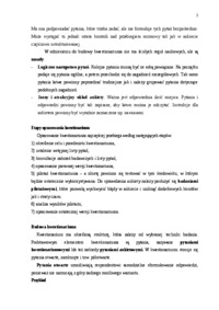 Konspekt - Zasady opracowywania kwestionariusza ankietowego