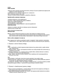 Wykład - Planowanie strategiczne