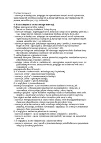 Wykład - Tworzenie wiedzy i zarządzanie innowacjami w organizacji.