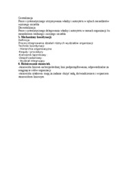 Wykład - Proces organizowania 