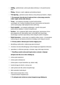 Ochrona zasobów informatycznych - wykład