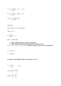 Wykład - Estymowany parametr