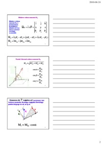 Mechanika- wykład 2