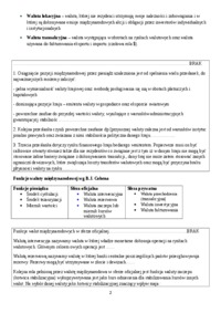 Przyczyny genezy systemu wielodewizowego- wykład 6