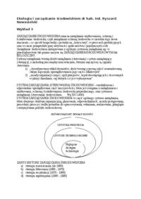 Ekologia i zarządzanie środowiskiem- wykład 5