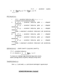 Zbieżność jednostajna- wykład 9