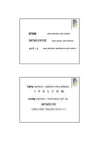 Systemy liczbowe- opracowanie