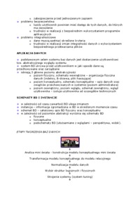 Wykład - ewolucja systemów zarządzania bazą danych