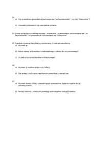 Kolokwium z makroekonomii