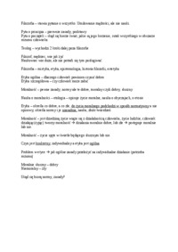 Wykład - przedmiot etyki